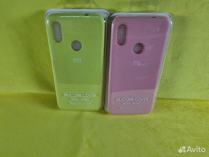 Чехол Xiaomi Note 7 Silicone Case