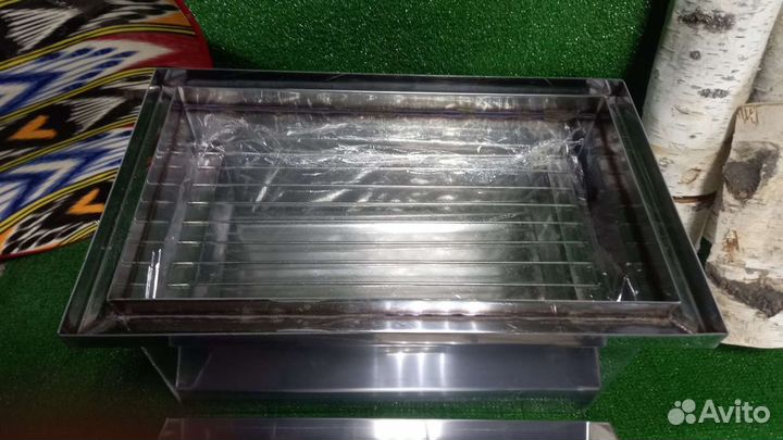 Коптильня с гидрозатвором толщиной 1.5 мм