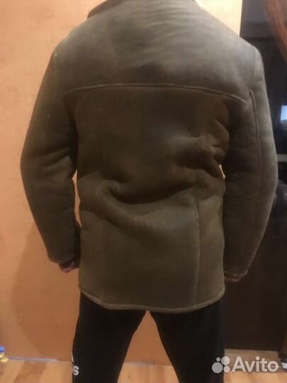 Дубленка натуральная мужская 50 52