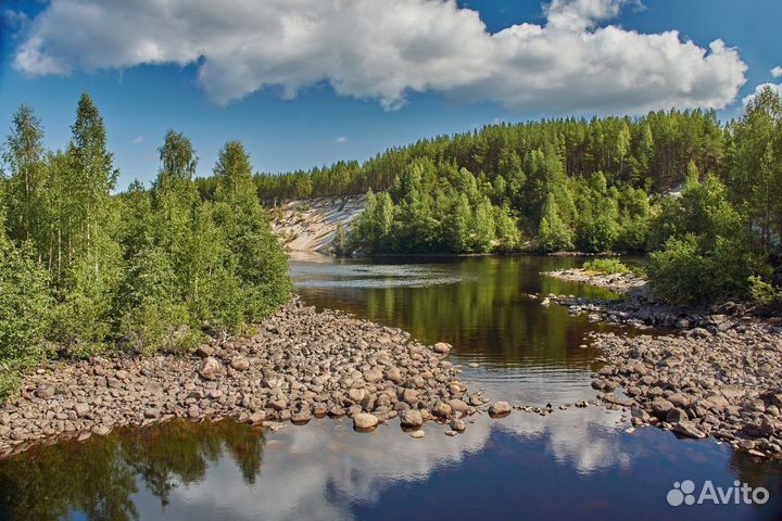 Побег из Москвы в Карелию 8: Рускеала, Кижи, Водоп