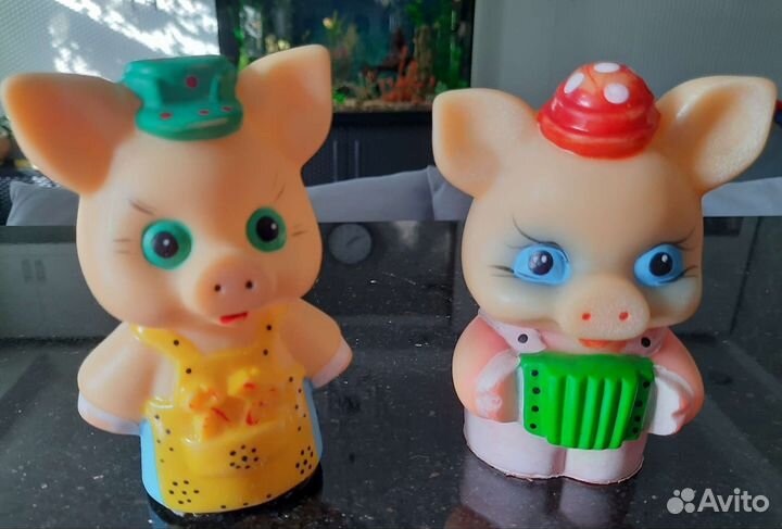 Игрушки резиновые СССР