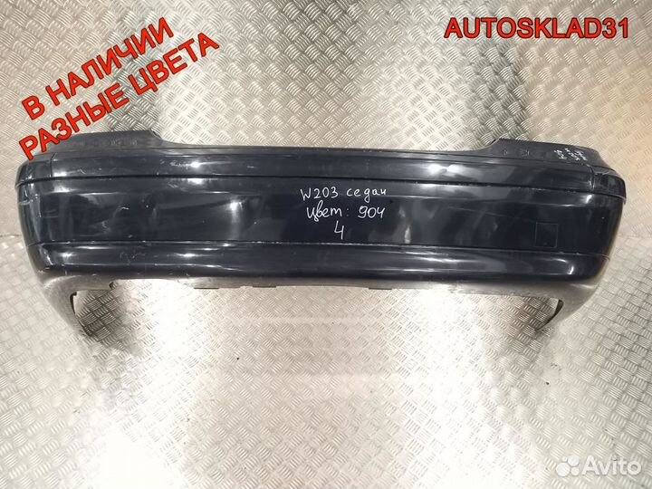 Бампер задний Mercedes Benz W203 A2038851625 Седан
