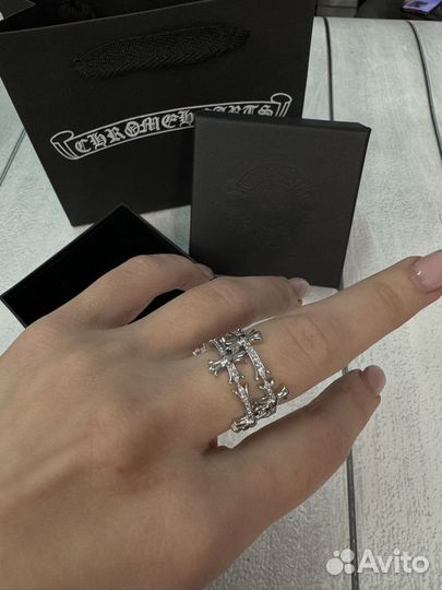 Chrome hearts кольцо