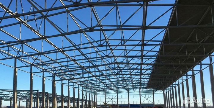 Ангар и металлоконструкции для агропредприятий