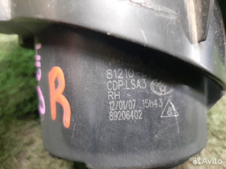 Птф передняя правая Toyota RAV4 A30 2007