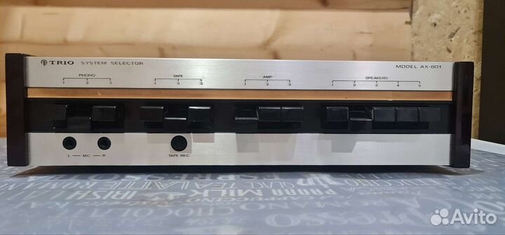 Коммутатор Selector audio Trio- AX-801 model