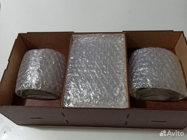 Подарочный набор для мужчин. Бокалы и камни