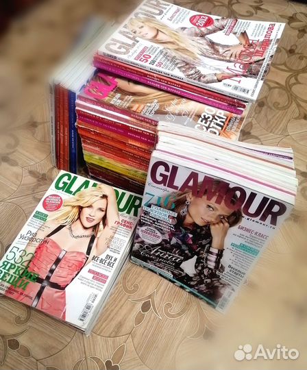 Журналы Glamour, cosmo shopping, Караван историй