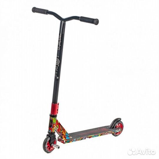 Самокат трюковой Explore flubber super HIC красный