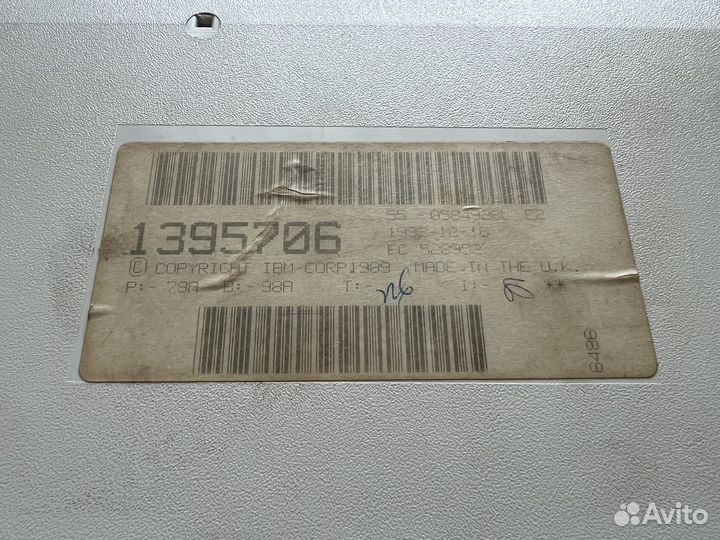 Клавиатура ibm model m2 + мышь ibm