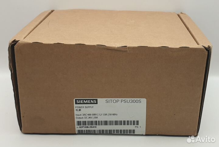 6EP1436-2BA10 блок питания PSU300S 20 A (24 V)