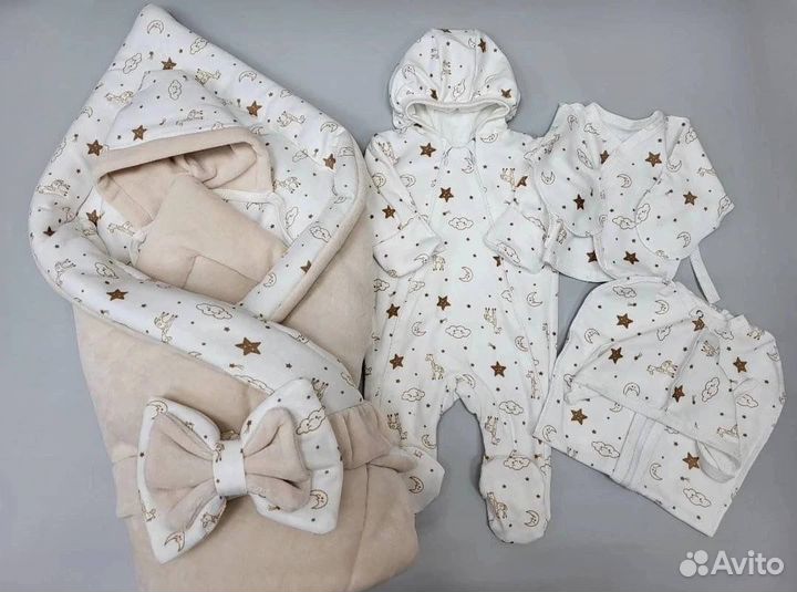 Конверт одеяло на выписку весна