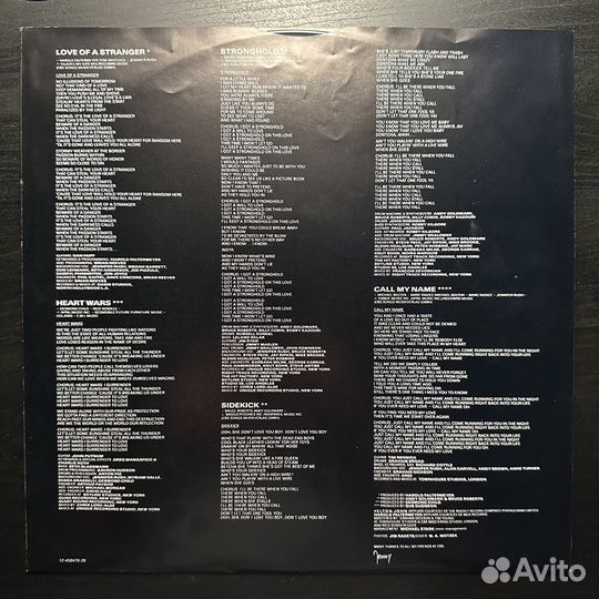 Jennifer Rush – Heart Over Mind (Европа 1987г.)