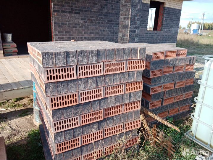 Кирпич облицовочный полуторный