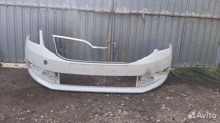 Бампер skoda актавия а7рестайлинг