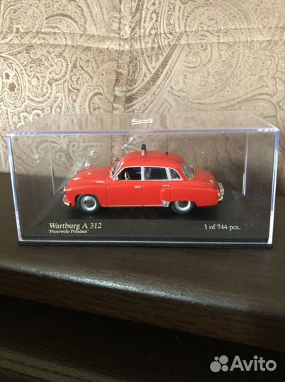 Wartburg A 312 1958 «Feuerwehr Potsdam” minichamps