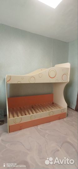 Двухъярусная кровать бу