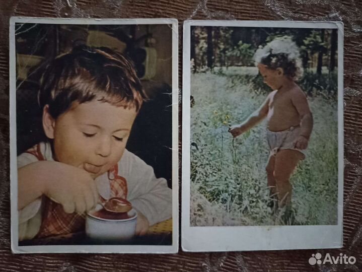 Дети на открытках 1955 - 1958гг