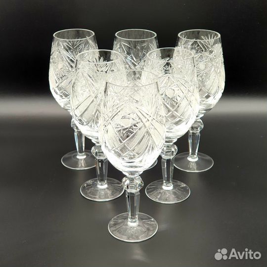 Фужеры хрустальные СССР
