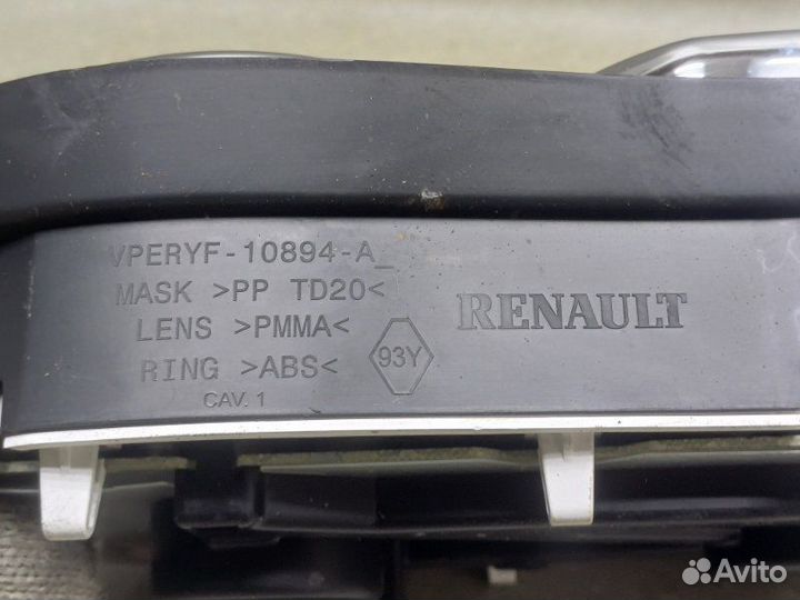 Панель приборов Renault Duster