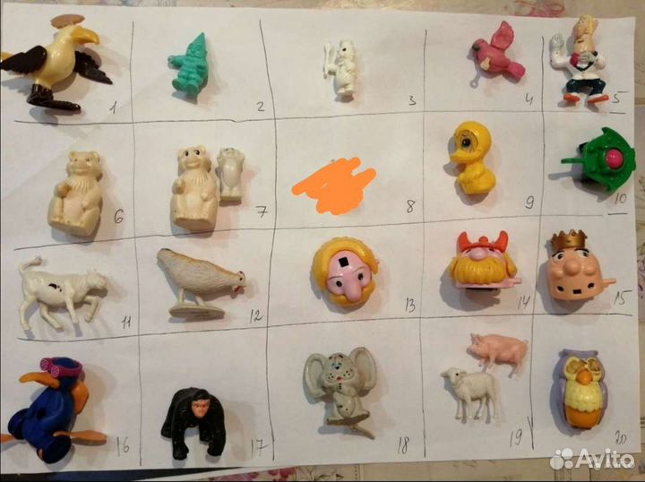 Киндер заини ландрин Свит бокс старые серии много