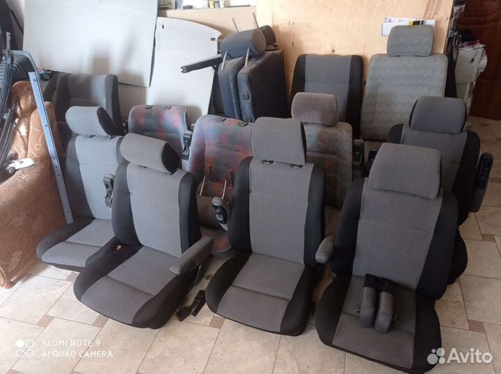 Сидения Фольксваген т4 с подлокотниками