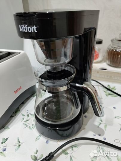 Капельная кофеварка kitfort kt-759