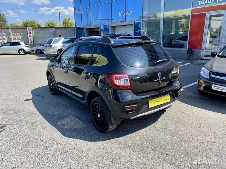 Renault Sandero Stepway 1.6 AT, 2017, 91 000 км