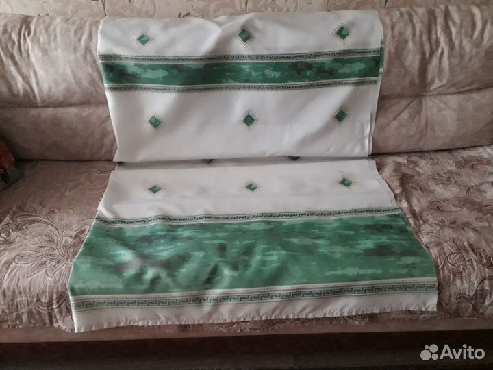 Штора для ванной тканевая