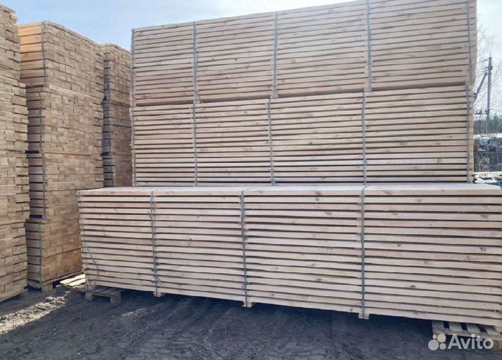 Доска обрезная заборная 1 сорт