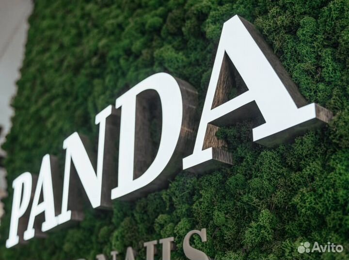 Наружная реклама, Световые буквы, Вывеска