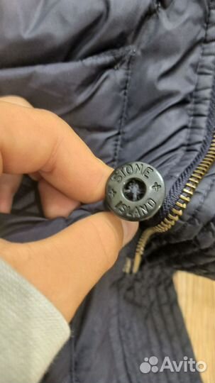 Stone island пуховик