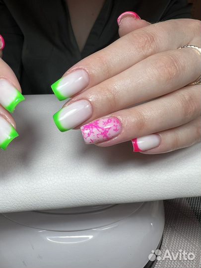 Маникюр, покрытие гель-лак на дому