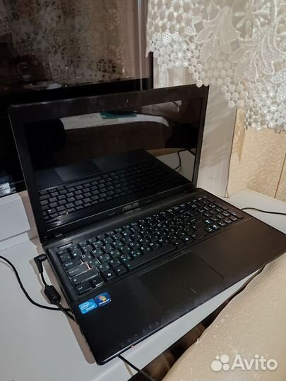Asus X55A, Celeron 1000m, 4гб, HDD 320gb