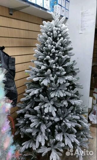 Елка заснеженная литая 180