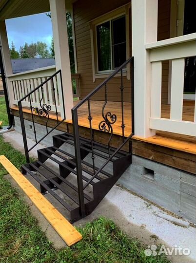 Лестница в стиле лофт