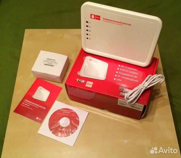 Универсальный роутер Wi Fi MTS