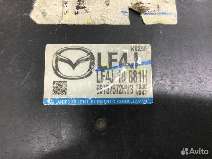Блок управления двигателем, Mazda 6 (GH) 2007-2012 LF4J18881H
