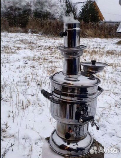 Самовар Турецкий 4 литра