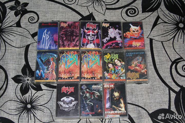 CD диски и Аудиокассеты Ария Кипелов Маврин Легион