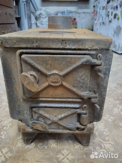 Печь чугунная, разборная