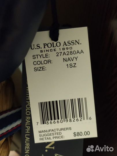 Новый рюкзак us polo