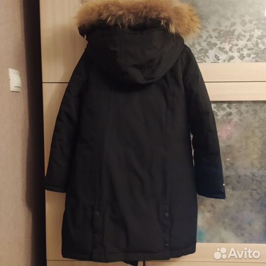Парка зимняя для девочки 140