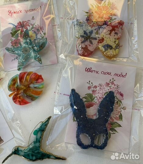 Брошки ручной работы