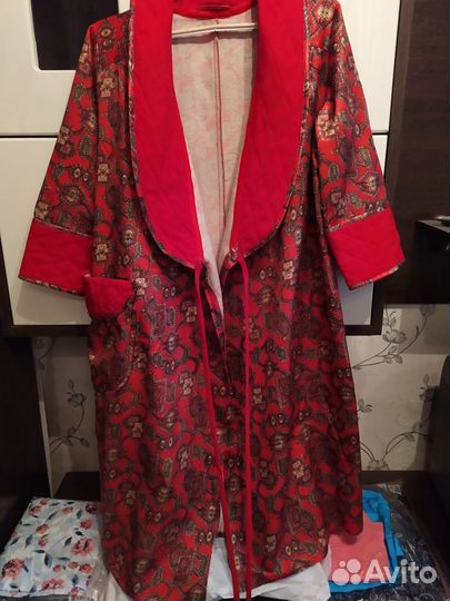 Халат атласная фланель