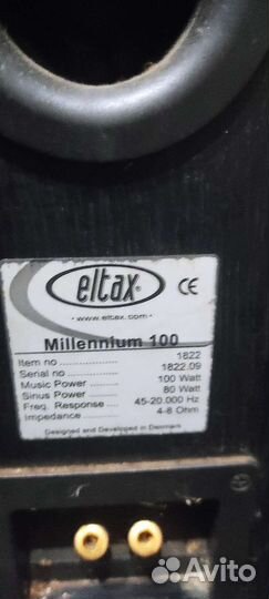 Колонки eltax millennium 100