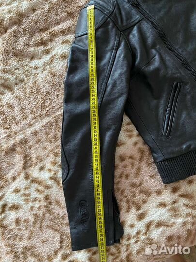 Мото куртка Kafe Racer женская кожаная