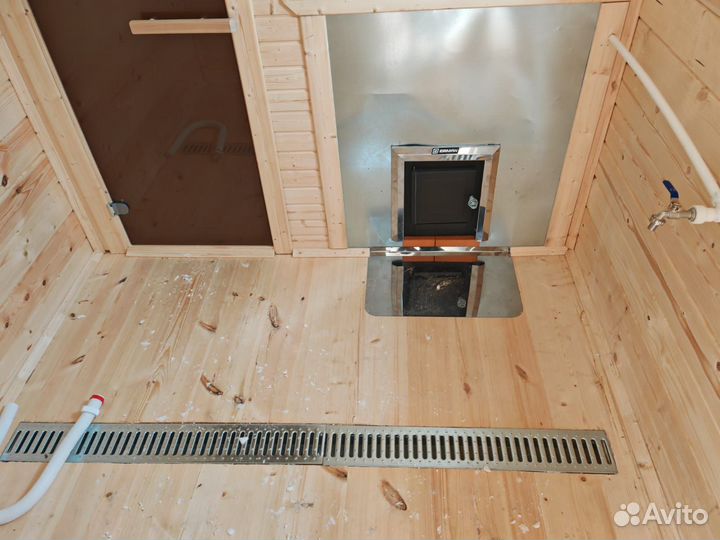 Мобильная баня 6 м