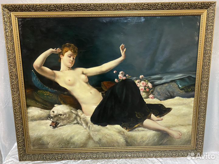 Картина холст масло.Szantho Maria