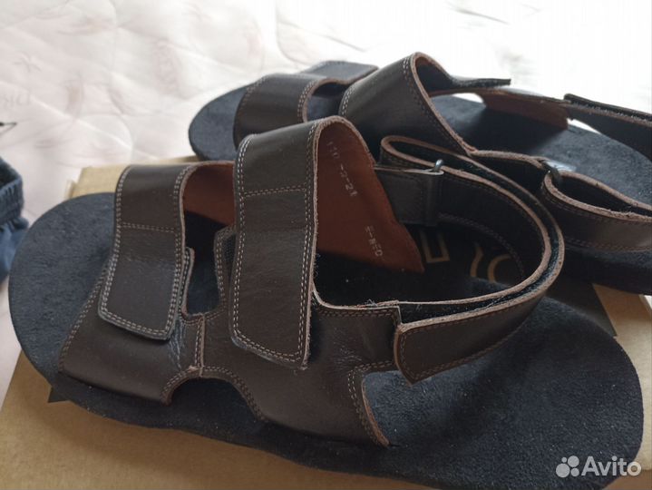 Сандалии мужские кожаные